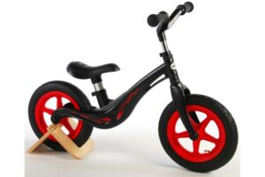 Volare Magnesium Balance Bike - Boys and Girls - 12 inch - Black