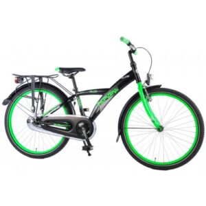 Volare Thombike City Children's Bicycle - Boys - 24 inch - Black / Green