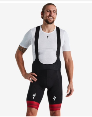 SPECIALIZED SL R Team Bib Short Black/Red