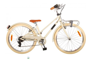 Volare Melody Children's bicycle - Girls - 24 inch - Sand - 6 speed - Prime Collection