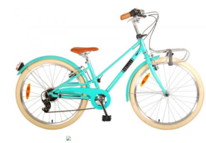 Volare Melody Children's bicycle - Girls - 24 inch - Turquoise - 6 speed - Prime Collection