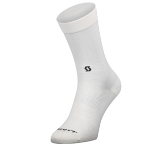 SCOTT PERFORMANCE NO SHORTCUTS CREW SOCK white/black