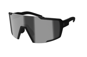 SCOTT SHIELD COMPACT SUNGLASSES black matt / grey