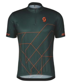 SCOTT RC TEAM 20 SHORT-SLEEVE MEN'S SHIRT aruba green/braze orange