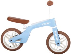 Volare Balance Bike - Boys and Girls - 10 inch - Blue