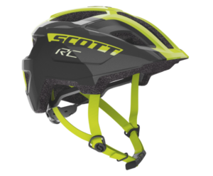 SCOTT SPUNTO JUNIOR HELMET (CE) - black/radium yellow RC