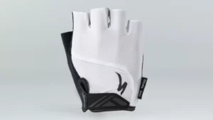 Men's Body Geometry Dual-Gel Short Finger Gloves White