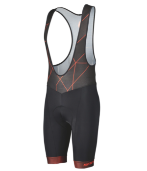 SCOTT RC TEAM ++ MEN'S BIBSHORTS Black/Fiery Red